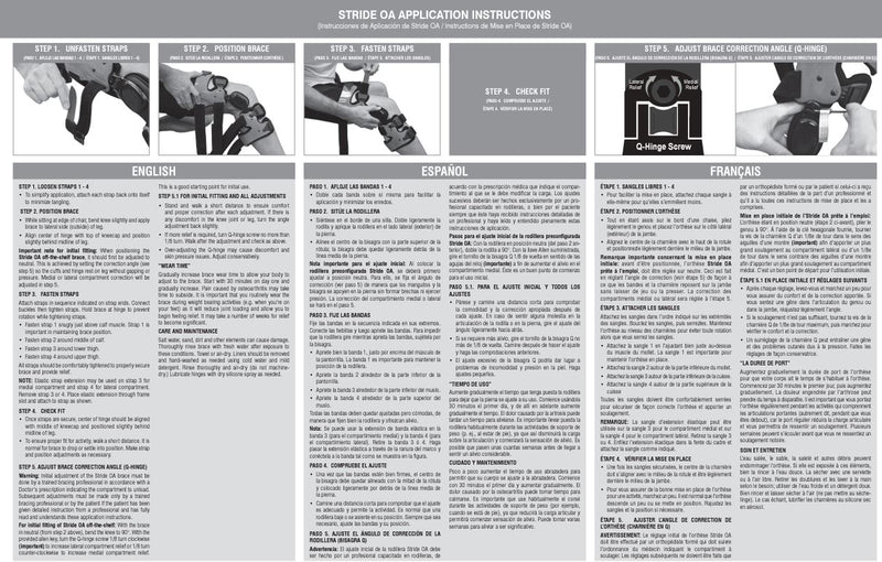Load image into Gallery viewer, Corflex Stride OA Osteoarthritis Knee Brace OTS