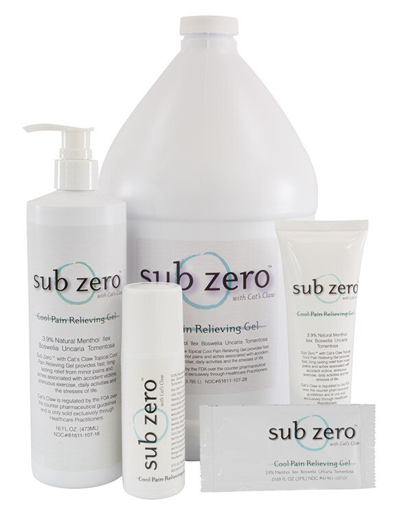 Load image into Gallery viewer, Sub-Zero Cat's Claw Cool Pain Relieving Gel Original, Clear