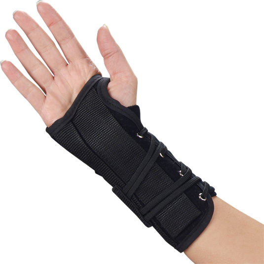Deroyal Lace Up Suede Leatherette Wrist Splint