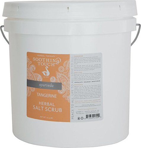 Load image into Gallery viewer, Soothing Touch Tangerine Herbal Salt Scrub