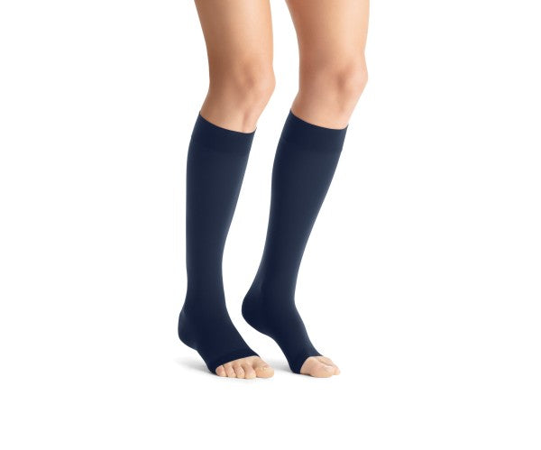 Load image into Gallery viewer, JOBST® Maternity Opaque Knee High Compression Stockings, 20-30 mmHg, Open Toe