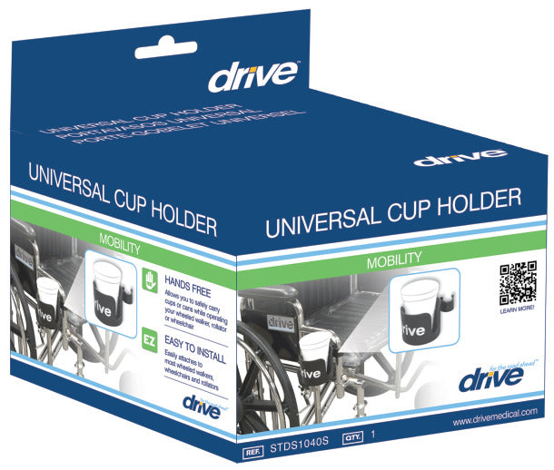 Load image into Gallery viewer, Drive Medical Universal Clamp-On Cup Holder For Walker, Rollator, & Wheelchair