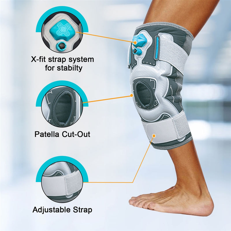 Load image into Gallery viewer, Inflatable Knee Brace with Built-in Pump