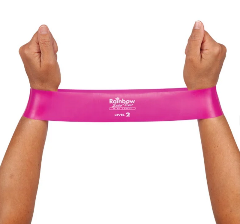 Load image into Gallery viewer, Rainbow™ Exercise Band Mini Loops, Latex Free, Each