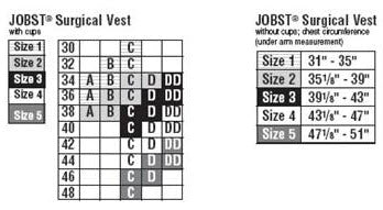 JOBST Women's Surgical Vest - With or Without Cups