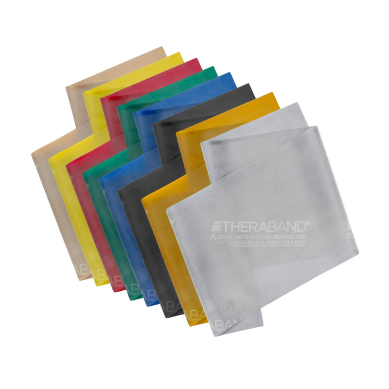 Load image into Gallery viewer, TheraBand Professional Pre-Cut Latex Resistance Bands Combo Packs