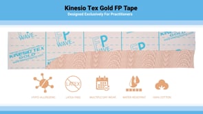 Load and play video in Gallery viewer, Kinesio Tex Gold FP: 2" W x 103.3' L - 1 Clinical Roll