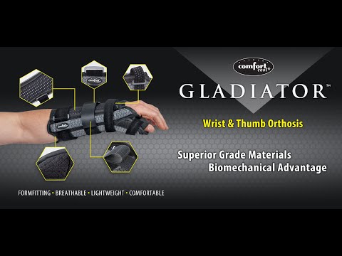 Load and play video in Gallery viewer, Comfort Cool® Gladiator™ Wrist Orthosis