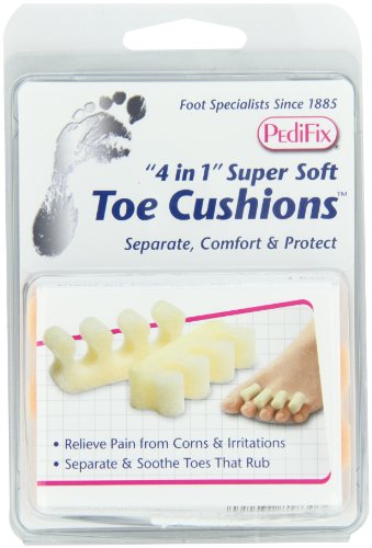 Load image into Gallery viewer, PediFix &#39;4 In 1&#39; Super Soft Toe Cushions, 1 Pair, OSFM
