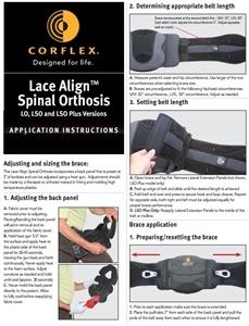 Load image into Gallery viewer, Corflex Lace Align Lumbosacral Orthosis (LSO)
