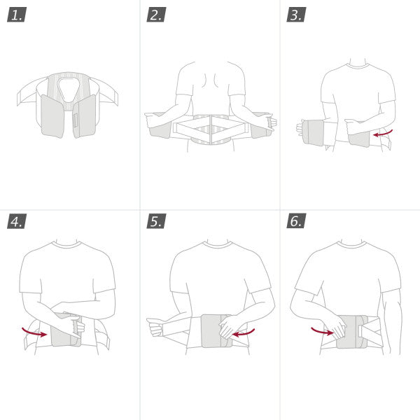 Load image into Gallery viewer, Actimove Lumbar Sacral Support Comfort with Additional Support Belt
