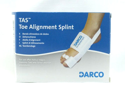 Darco Toe Alignment Splint – HPMS, Inc. The Therapy Connection