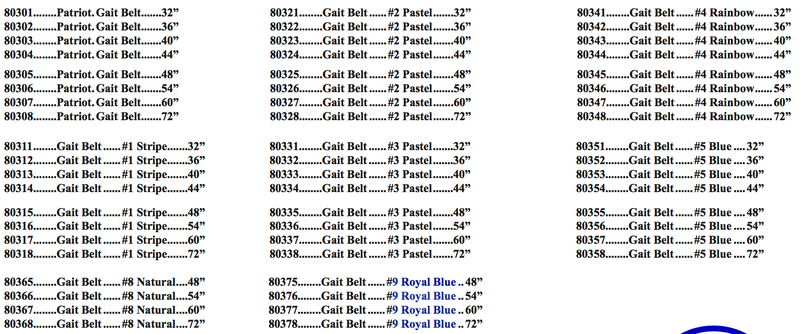 Load image into Gallery viewer, Kinsman Gait Transfer Belt - Color Coded Gait Belts with Metal Buckle
