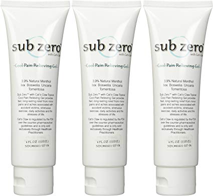 Load image into Gallery viewer, Sub-Zero Cat&#39;s Claw Cool Pain Relieving Gel Original, Clear

