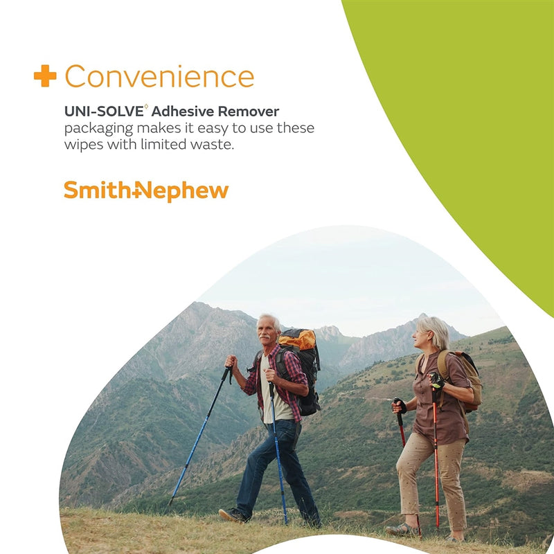 Load image into Gallery viewer, Smith And Nephew Uni-Solve Adhesive Remover Wipes
