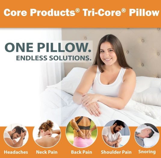Core Products Tri-Core Cervical Pillow