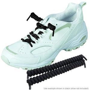 Load image into Gallery viewer, Providence Spillproof No Tie Curly Elastic Shoelaces
