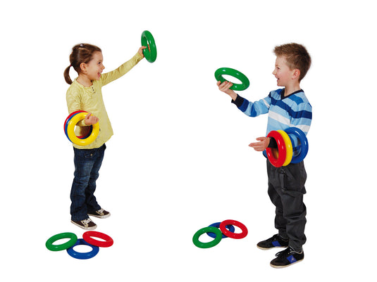 Gymnic Gym Ring (Set of 4), Multicolor