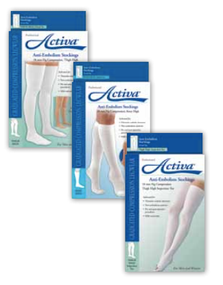 Load image into Gallery viewer, Activa Anti-Embolism 18mmHg Knee High Closed Toe
