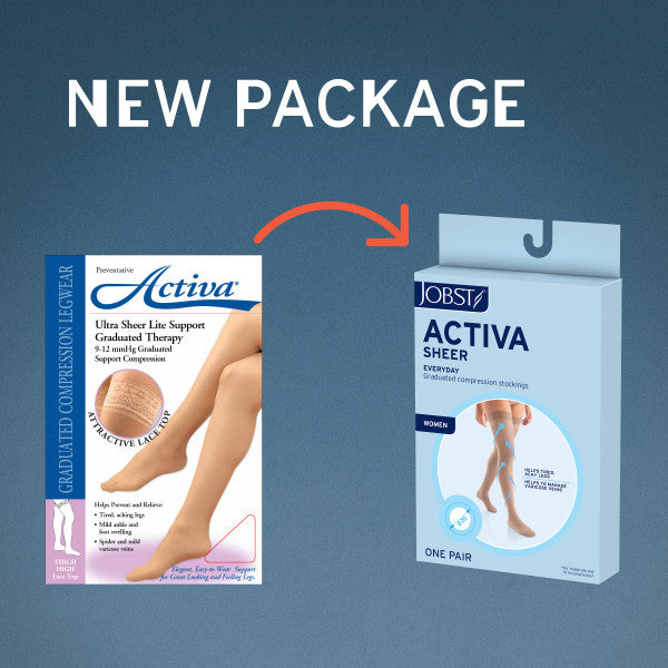 Load image into Gallery viewer, JOBST Activa Sheer 15-20 Knee High, Close Toe
