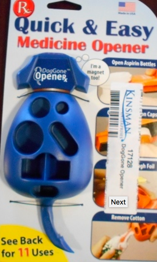 Kinsman PurrFect or DogGone, Multifuntional Opening Devices