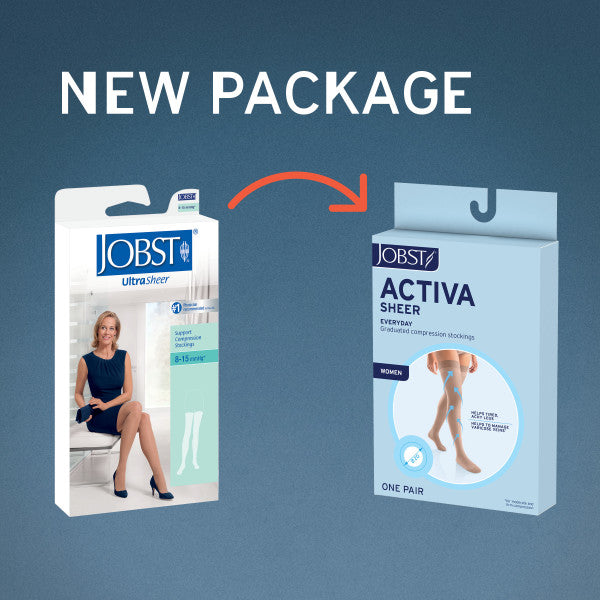 Load image into Gallery viewer, JOBST Activa Sheer 15-20 Knee High, Close Toe
