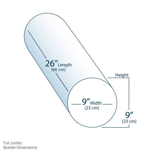 Load image into Gallery viewer, EarthLite® Jumbo Full Round Bolster
