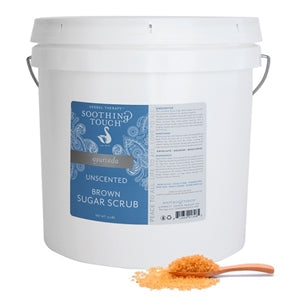Soothing Touch Brown Sugar Scrub Unscented, 15-Pound