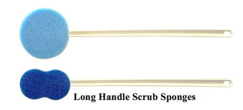 Kinsman Long Handled Polyfoam Sponge with Round or Contour Head