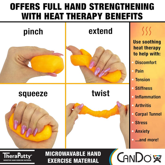 CanDo Microwaveable Exercise Putty