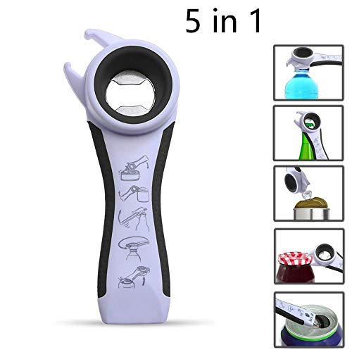 Load image into Gallery viewer, Zyliss 5 in 1 All Purpose Jar Bottle Opener
