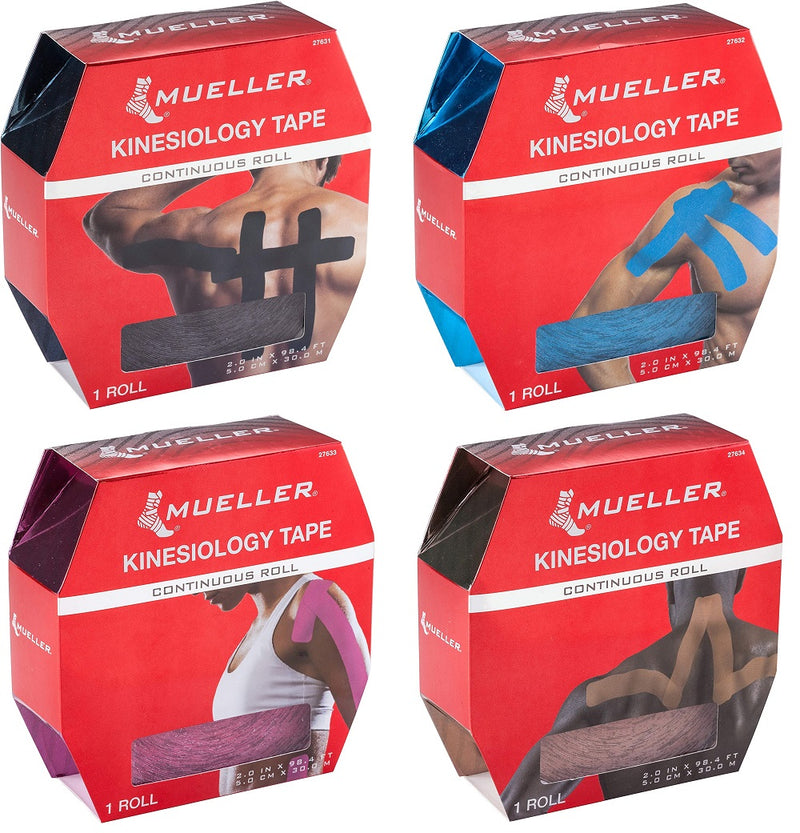 Load image into Gallery viewer, Mueller Kinesiology Tape, 2&quot; X 98.4&#39; continuous roll
