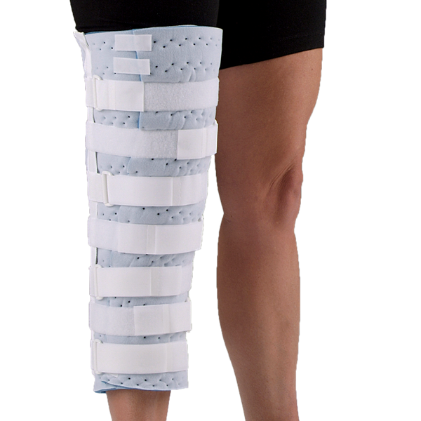 Load image into Gallery viewer, DeRoyal Cutaway Knee Immobilizer w/Quick Fit Tabs
