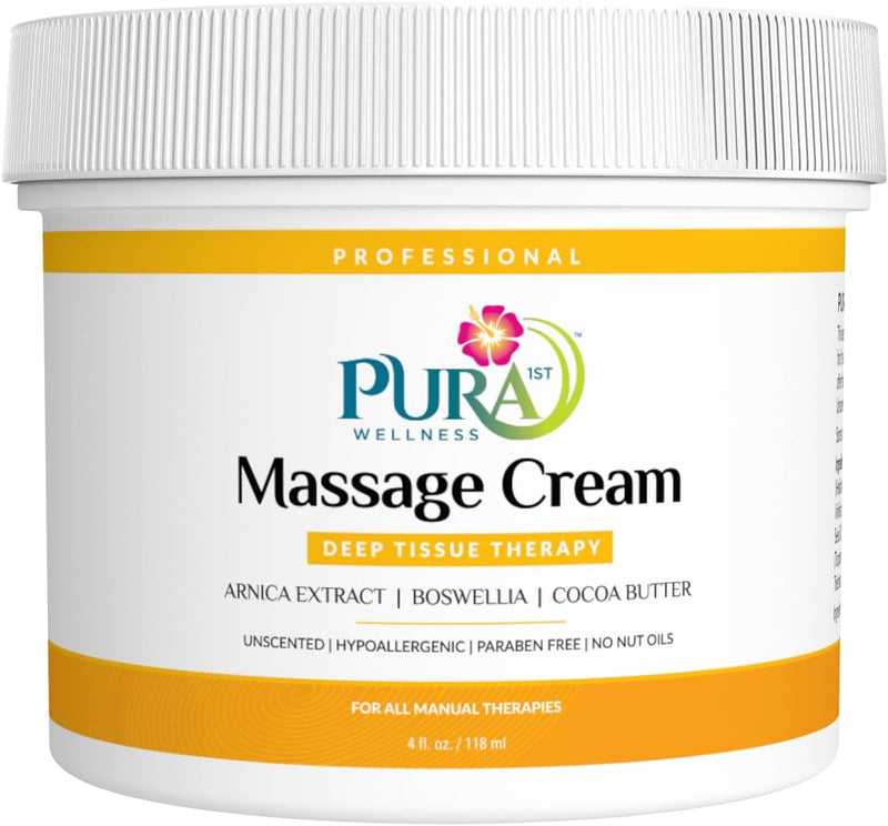 Load image into Gallery viewer, PURA 1ST WELLNESS Professional Deep Tissue Therapy Massage Cream, Unscented
