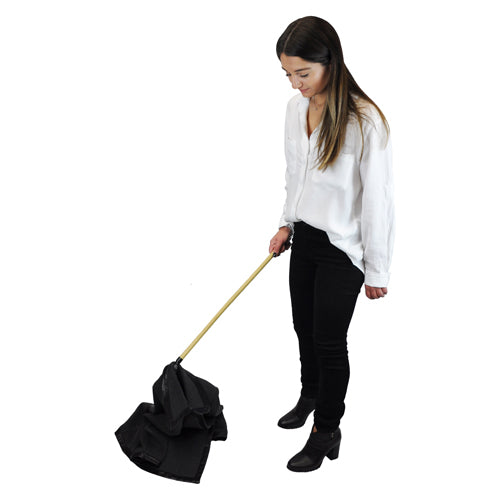 Load image into Gallery viewer, Economy Lightweight Wooden Dressing Aid Stick with Small C Hook - 27&quot; Each
