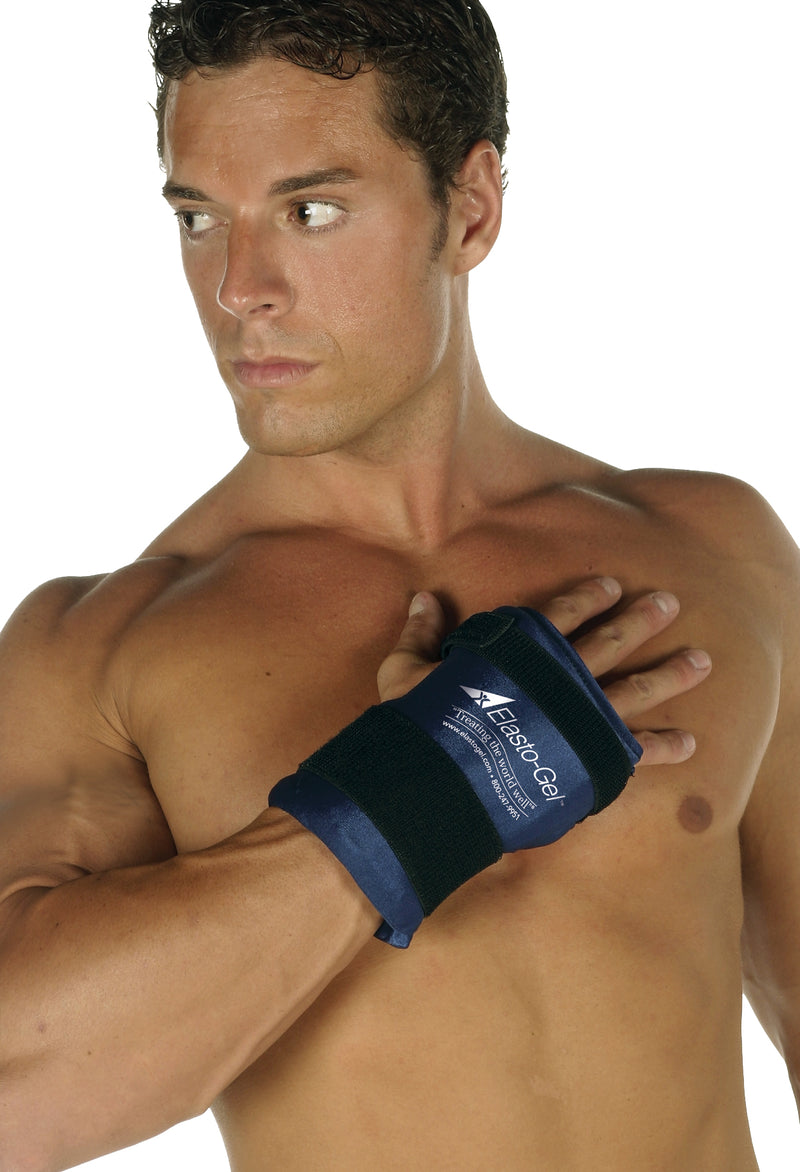 Load image into Gallery viewer, Elasto Gel Hot &amp; Cold Reusable Wrist/Elbow Wrap 10&quot; x 6.5&quot; WR200
