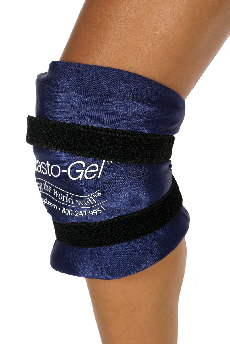 Load image into Gallery viewer, Elasto Gel Hot &amp; Cold Reusable Knee Wrap w/Patella Hole
