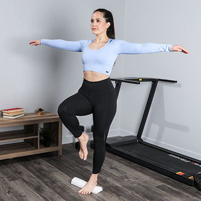 Load image into Gallery viewer, CanDo White PE Foam Roller
