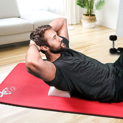 Load image into Gallery viewer, CanDo White PE Foam Roller

