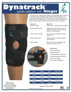 Load image into Gallery viewer, MedSpec Dynatrack Patella Stabilizer with Metal Hinges
