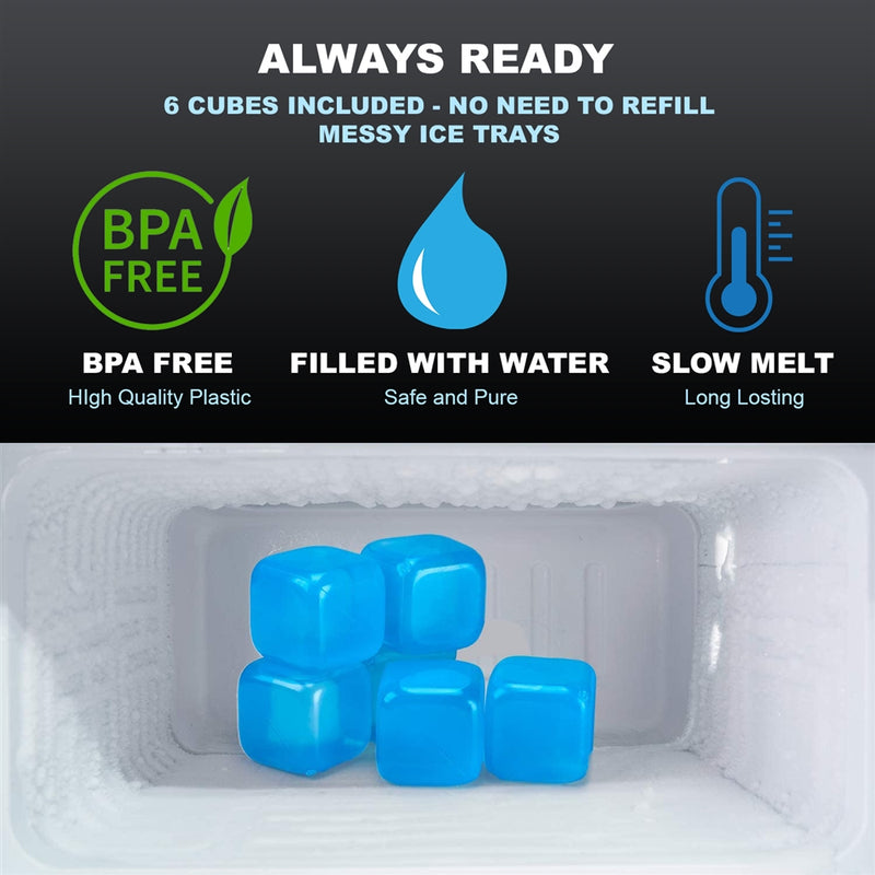 Load image into Gallery viewer, Extra Large Reusable Ice Cubes
