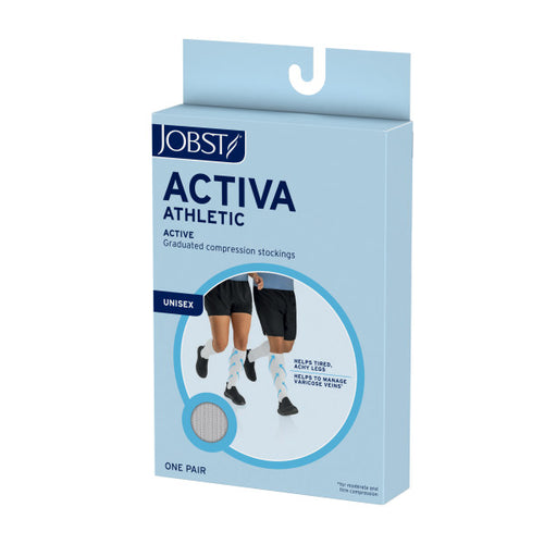 JOBST Activa Athletic 8-15 Knee High, Close Toe