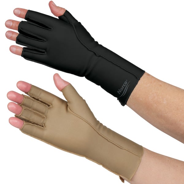 Load image into Gallery viewer, Norco® Heavy Compression Gloves - Open Finger, Over the Wrist
