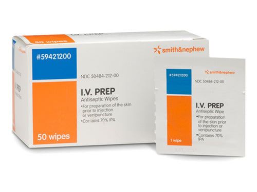 Smith & Nephew Smith and Nephew I.V. Prep Wipes - 50/bx