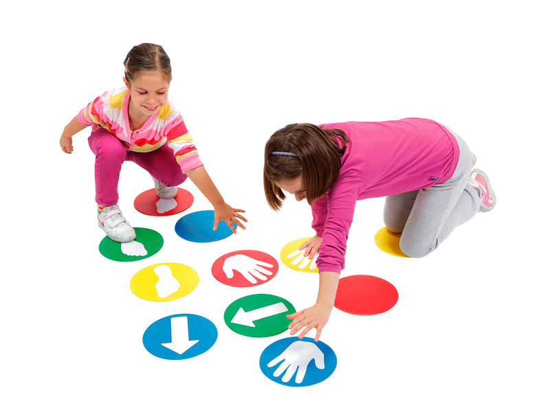 Load image into Gallery viewer, Gymnic Educ&#39;o Disks (Set of 12), Multicolor
