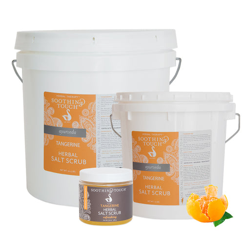 Soothing Touch Tangerine Herbal Salt Scrub