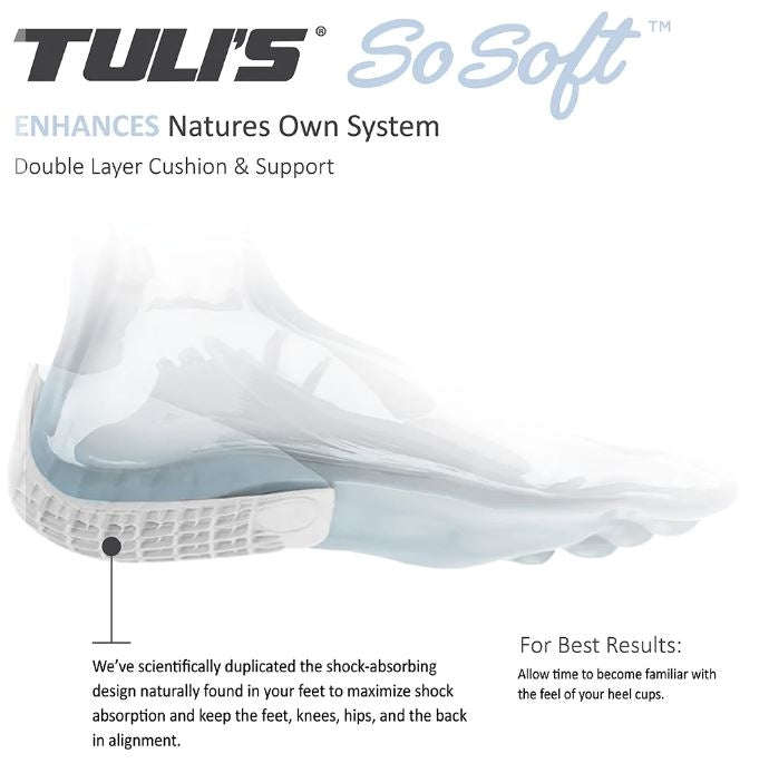 Load image into Gallery viewer, Tuli&#39;s® So Soft® Heavy Duty Heel Cups
