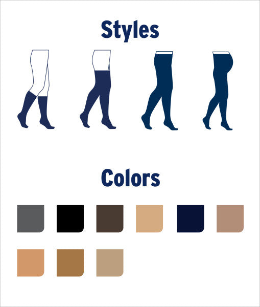 JOBST Women's Ultrasheer Petite Knee High Classic 15-20 mmHg Closed Toe
