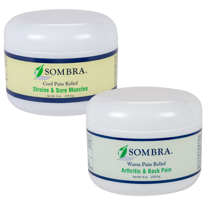 Load image into Gallery viewer, Sombra Warm &amp; Cool Natural Pain Relieving Gels, 8 Oz Each
