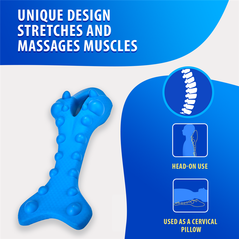 Load image into Gallery viewer, Full Back Stretch Massage Trigger Point Chiropractic Pillow by Acupillow Pro

